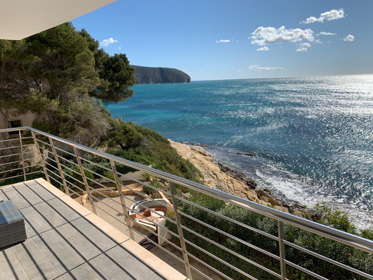 Moraira Sea Front, First Line, Air Conditioning, Heating, First Floor, 2 Habs 4Beds Zewnętrze zdjęcie